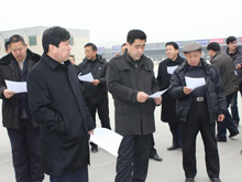 2012年2月12日，聊城市副市長李吉增蒞臨園區(qū)考察