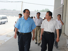 2011年6月29日，聊城市人大常委會副主任郭秀華蒞臨園區(qū)考察指導(dǎo)工作