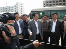 2011年10月23日，聊城市經(jīng)濟開發(fā)區(qū)黨工委書記楊廣平蒞臨我園區(qū)考察調(diào)研工作