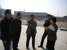 2011年3月29日，聊城市發(fā)改委副主任王興蓮蒞臨園區(qū)調(diào)研