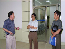 2005年7月，濟南市政協(xié)副主席王可敏蒞臨集團調(diào)研