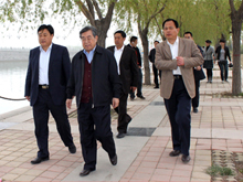 2010年4月16日，中國物流與采購聯(lián)合會會長陸江、副會長賀登才蒞臨蓋氏邦曄物流園區(qū)指導工作