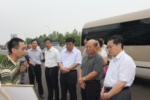 2014年7月10日，省統(tǒng)計(jì)局副局長(zhǎng)劉興慧、聊城副市長(zhǎng)耿濤蒞臨園區(qū)調(diào)研