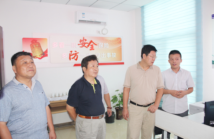 2016年8月3日，聊城市商務(wù)局副局長程恩義一行來園區(qū)調(diào)研